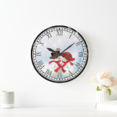 Christmas wall clock große wanduhr (Zuhause)