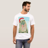 Christmas Walrus T-Shirt (Vorne ganz)