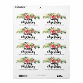 Christmas | Wasserfarbe - Frohe Weihnachtsfeier (Vorne)