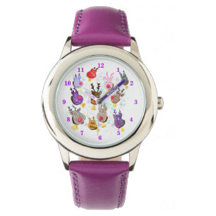 Christmas Watch Gift Colorful Toys Deers Armbanduhr