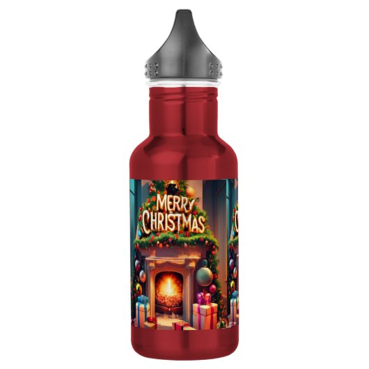 christmas Water Bottle Edelstahlflasche (Links)