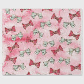 Christmas Watercolor Geschenkpapier (Flach)