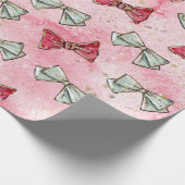 Christmas Watercolor Geschenkpapier (Ecke)