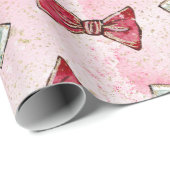 Christmas Watercolor Geschenkpapier (Rolleneckpunkt)