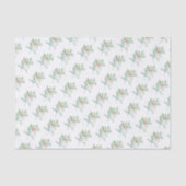 Christmas Watercolor Magenta Seidenpapier (Vorderseite)