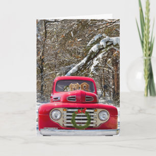 Christmas Wedding Anniversary Feiertagskarte