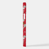 Christmas Weimaraner Dog iPhone Hülle (Rechte Seite)