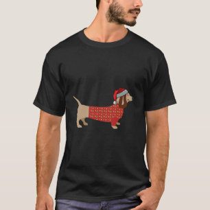 Christmas Weiner Daschund T - Shirt Dackel in Dog