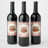 Christmas  weinetikett (Flaschen)