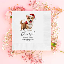 Christmas Welsh Corgi Dog Personalisiert Cheers