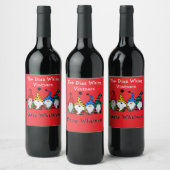 Christmas Whiny Vintners Wine Labels Weinetikett (Flaschen)