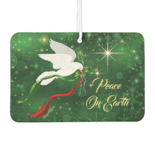 Christmas White Dove Air Freshener Autolufterfrischer
