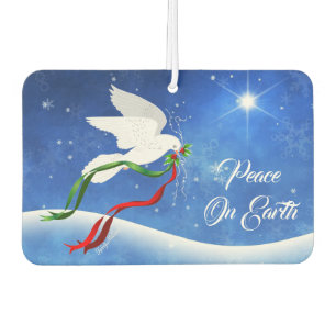 Christmas White Dove Air Freshener Autolufterfrischer