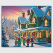 Christmas Whoville Inspiriert Geschenkpapier (Flach)