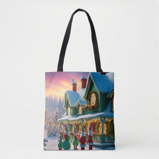 Christmas Whoville Inspiriert Tasche (Vorderseite)
