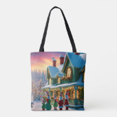 Christmas Whoville Inspiriert Tasche (Rückseite)