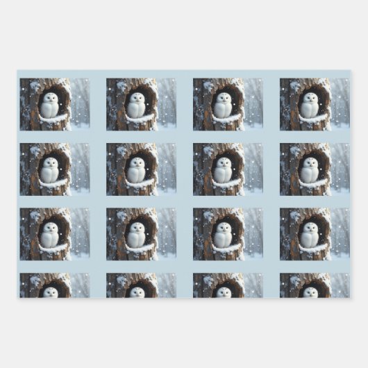 Christmas wild bird collection geschenkpapier set (Vorderseite 2)