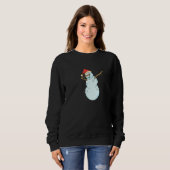 Christmas Winter Christmas Dab Xmas Dabbing Snowma Sweatshirt (Vorne ganz)