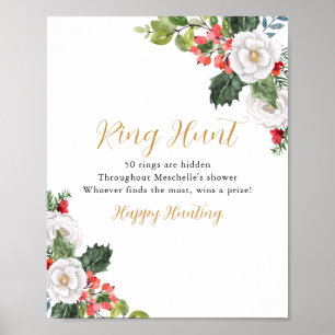 Christmas-Winter-Ring-Jagd-Brautabschiedsspiel Poster