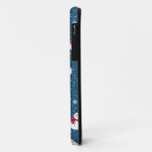 CHRISTMAS WINTER SNOWMAN CUSTOMIZABLE MONOGRAMM Case-Mate iPhone HÜLLE (Hinten/Links)