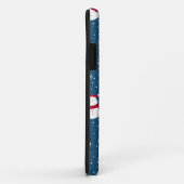 CHRISTMAS WINTER SNOWMAN CUSTOMIZABLE MONOGRAMM Case-Mate iPhone HÜLLE (Hinten/Rechts)