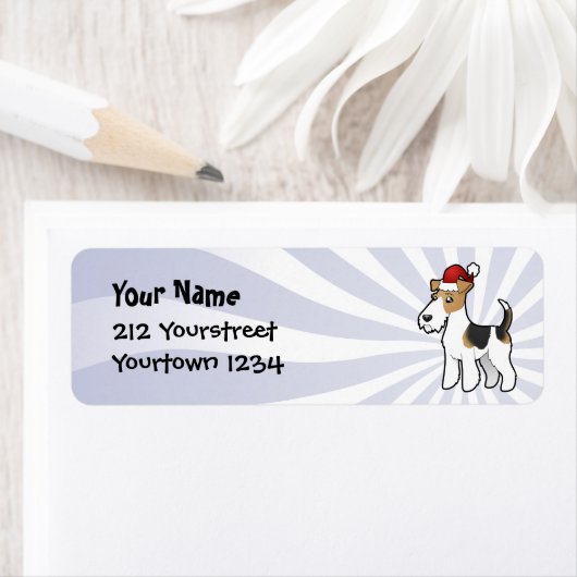 Christmas Wire Fox Terrier (Insitu)