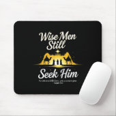Christmas Wise Men Still Seek Him 3 Kings Religiou Mousepad (Mit Mouse)