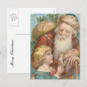 Christmas Wish Feiertagspostkarte (Vorne/Hinten)