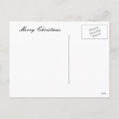 Christmas Wish Feiertagspostkarte (Rückseite)