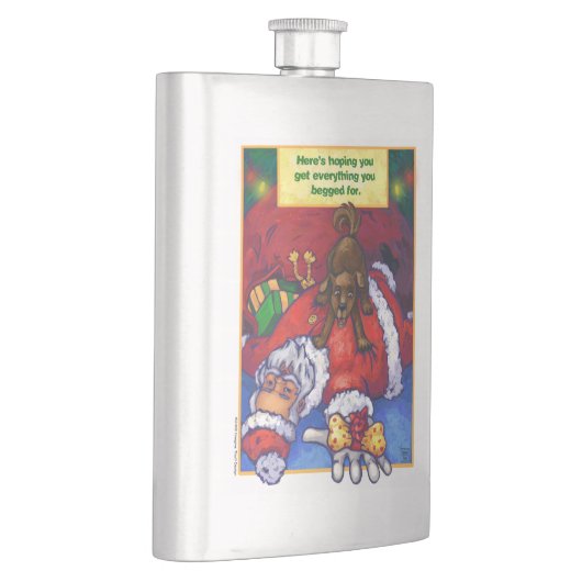 Christmas Wish Flachmann (Rechts)