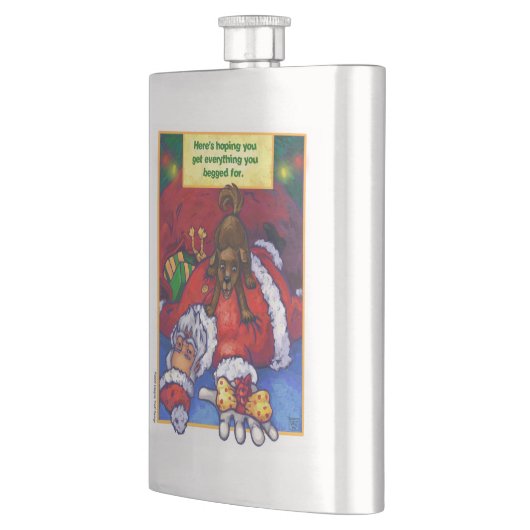 Christmas Wish Flachmann (Links)