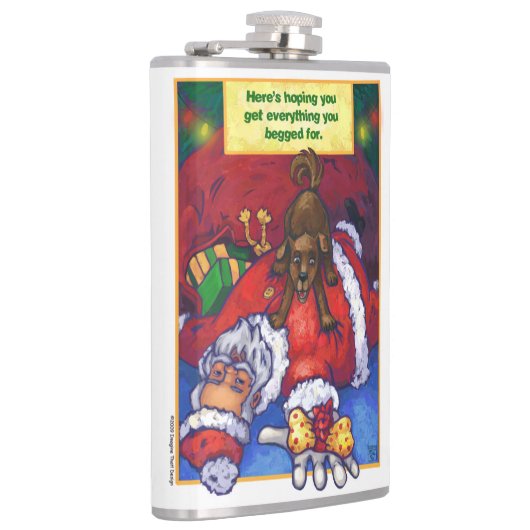 Christmas Wish Flachmann (Rechts)