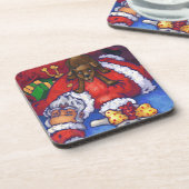 Christmas Wish Getränkeuntersetzer (Linke Seite)