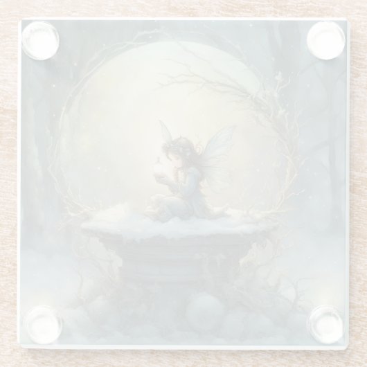 Christmas Wish Glasuntersetzer (Rückseite)