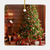 Christmas Wish Keramikornament (Rückseite)