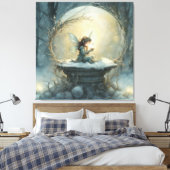 Christmas Wish Leinwanddruck (Insitu (Schlafzimmer))