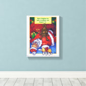 Christmas Wish Leinwanddruck (Insitu (Holzboden))