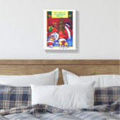 Christmas Wish Leinwanddruck (Insitu (Schlafzimmer))