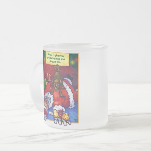 Christmas Wish Mattglastasse (Vorderseite Links)