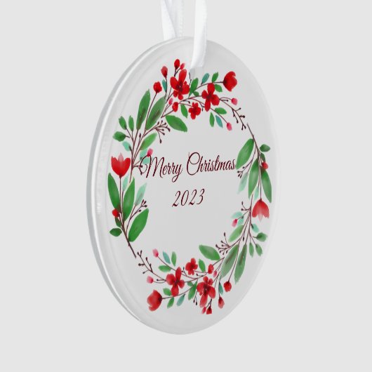 Christmas Wish Ornament (Vorderseite)