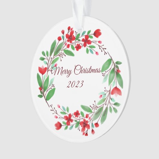 Christmas Wish Ornament (Vorderseite)