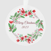 Christmas Wish Ornament (Vorderseite)
