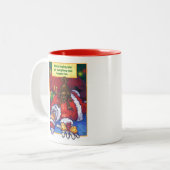 Christmas Wish Zweifarbige Tasse (Vorderseite Links)