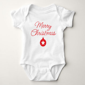 Christmas wishes  baby strampler