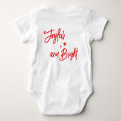 Christmas wishes  baby strampler (Rückseite)