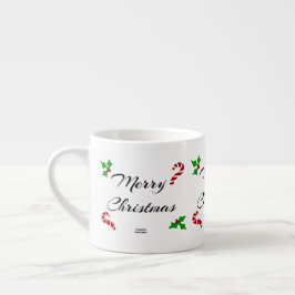 Christmas Wishes Espresso Mug Espressotasse