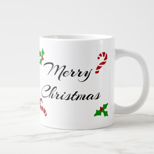 Christmas Wishes Jumbo Mug Jumbo-Tasse (Rechts)