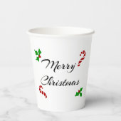 Christmas Wishes Paper Cups Pappbecher (Rückseite)