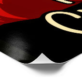 Christmas with Collie Poster (Ecke)