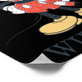 Christmas With Santa Hat Poster (Ecke)